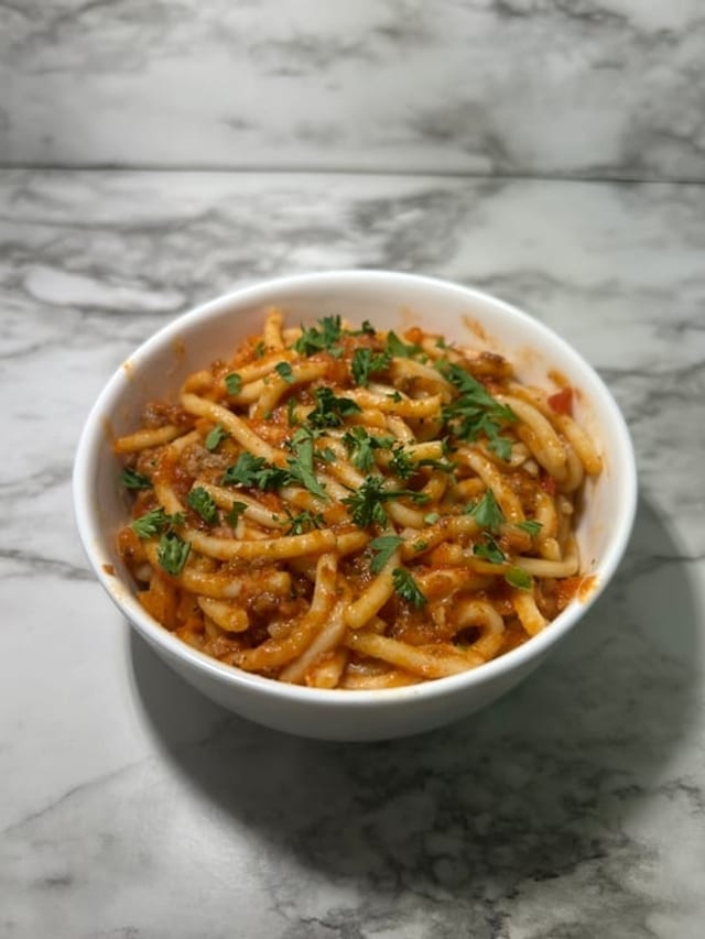 Spaghetti.