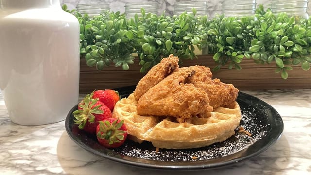 Chicken & Waffles.